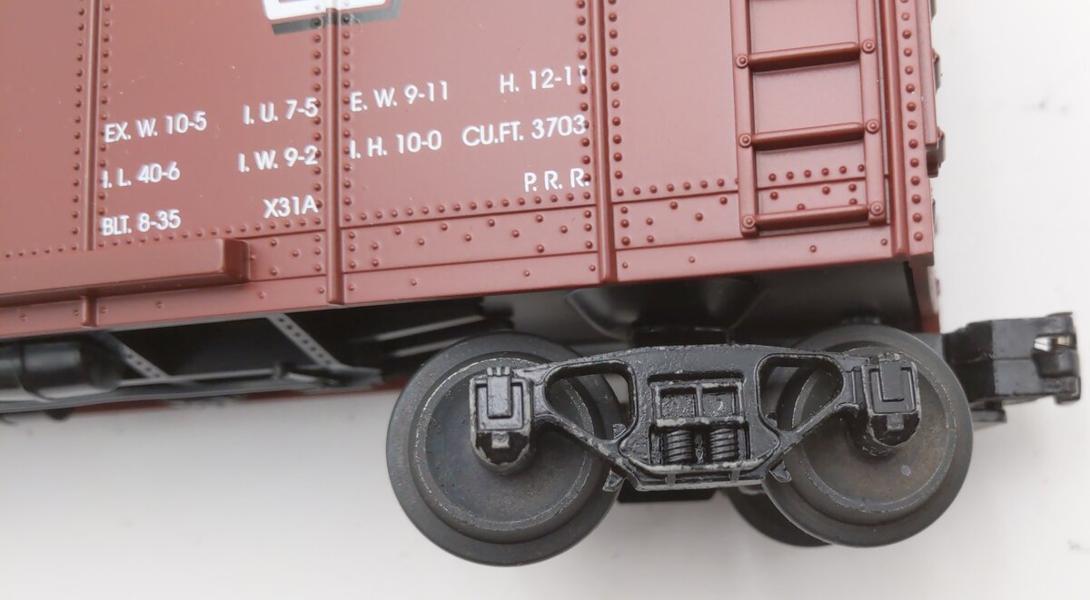 MTH 30-7418 O Gauge Pennsylvania RailKing Rounded Roof Boxcar #76642 EX/Box