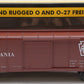 MTH 30-7418 O Gauge Pennsylvania RailKing Rounded Roof Boxcar #76642 EX/Box