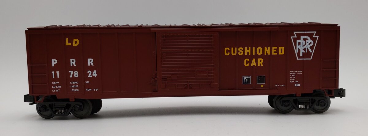 MTH 30-7448 "O-Gauge" Pennsylvania 50' Modern Single Door Boxcar #117824 LN/Box