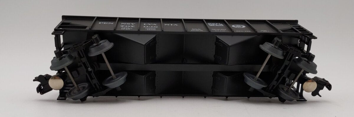 Weaver 707038 O Gauge PRR 2-Bay Ribbed Coal Car #707038 (3 Rail) LN/Box