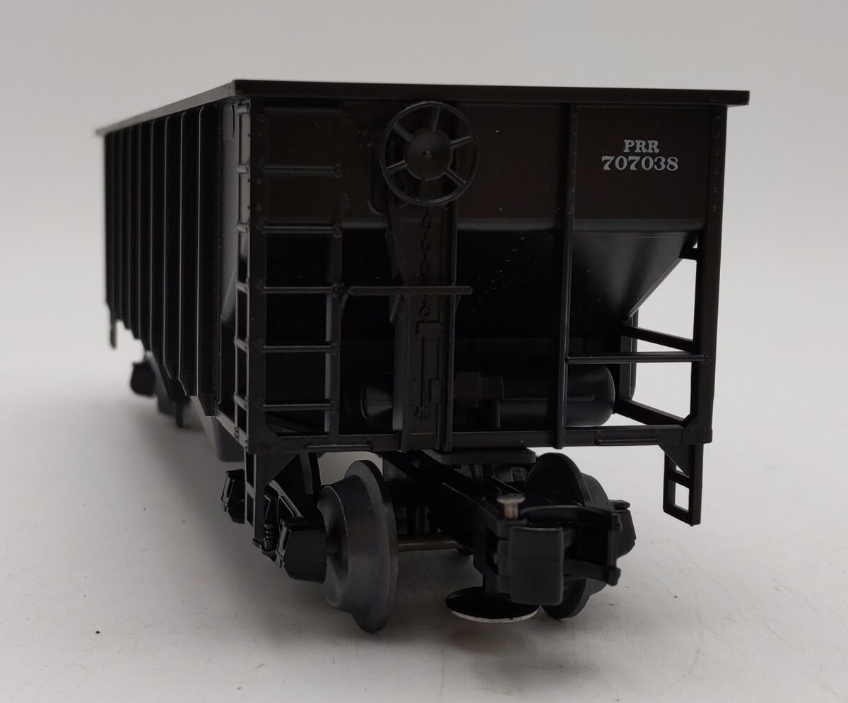 Weaver 707038 O Gauge PRR 2-Bay Ribbed Coal Car #707038 (3 Rail) LN/Box
