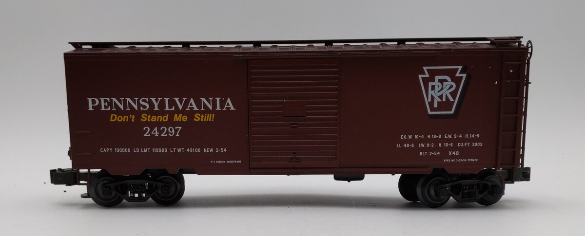 Weaver U2140 O Gauge Pennsylvania PS- 1 40' Boxcar No. 24297 LN/Box
