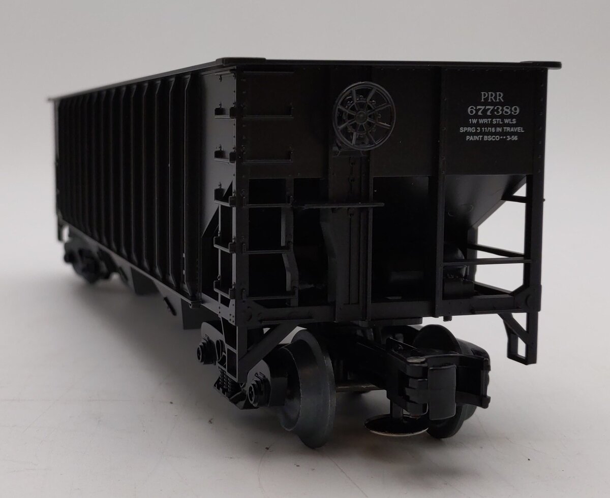 Weaver O Scale Pennsylvania Railroad 3 Bay 3 Rail Coal Car Hopper #677389 LN/Box