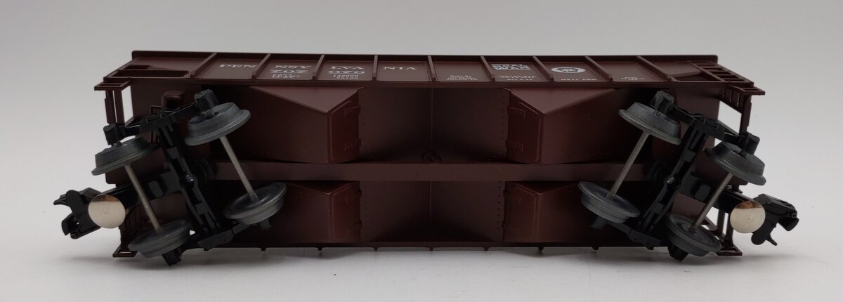 Weaver O Scale Pennsylvania Railroad 2 Bay 3 Rail Ribbed Coal Car #707076 LN/Box