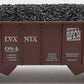 Weaver 707084 O Gauge Pennsylvania Railroad 2-Bay Ribbed Coal Car (3-Rail) LN/Box