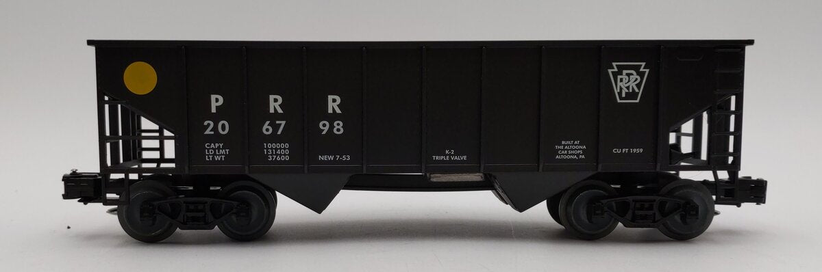 Weaver 1106 O Pennslyvania 2-Bay Ribbed Coal Car #206798 [3-Rail] LN/Box