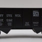 Weaver O Scale Pennsylvania Railroad 2 Bay 3 Rail Ribbed Coal Car Hopper #707042 LN/Box