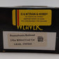 Weaver O Scale Pennsylvania Railroad 2 Bay 3 Rail Ribbed Coal Car Hopper #707042 LN/Box