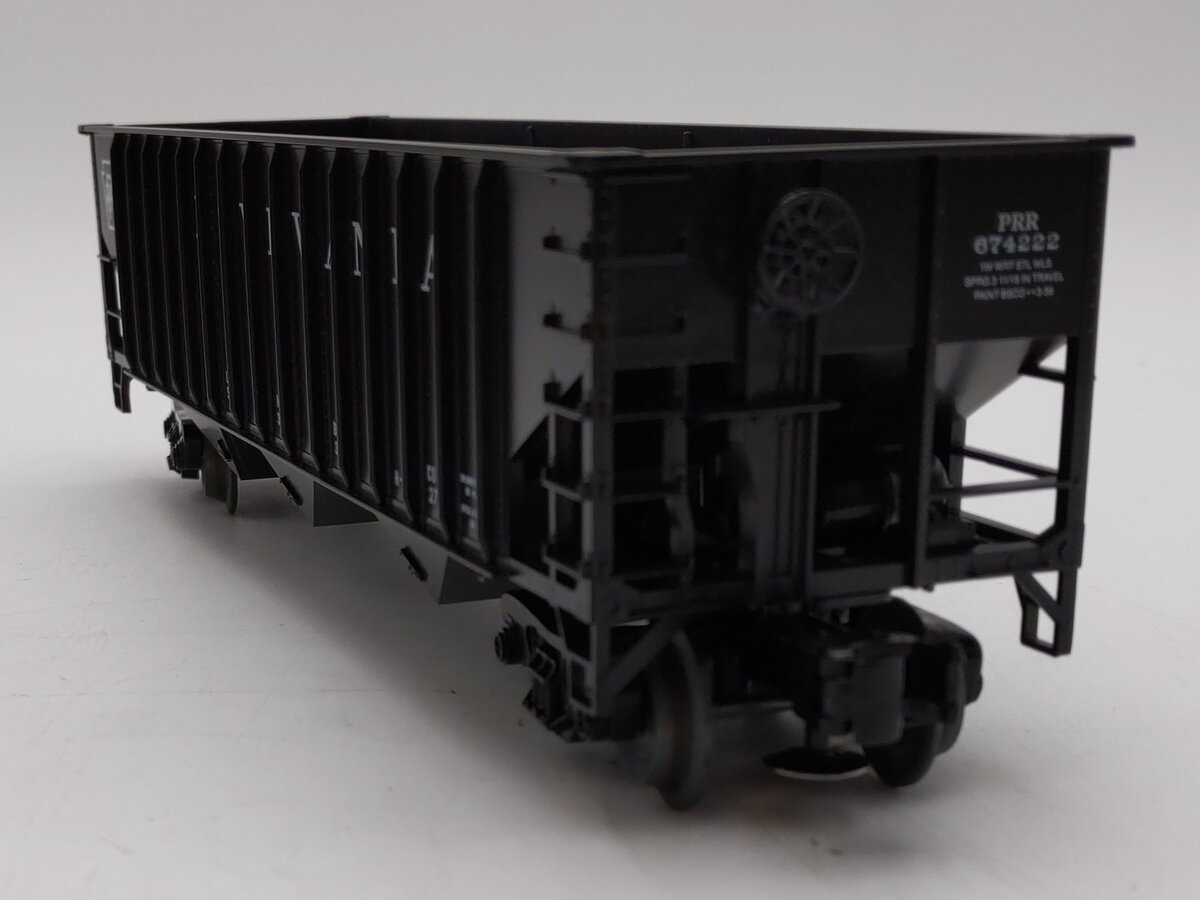 Weaver O Scale Pennsylvania Railroad 3 Bay 3 Rail 70 Ton Coal Car Hopper #674222 LN/Box