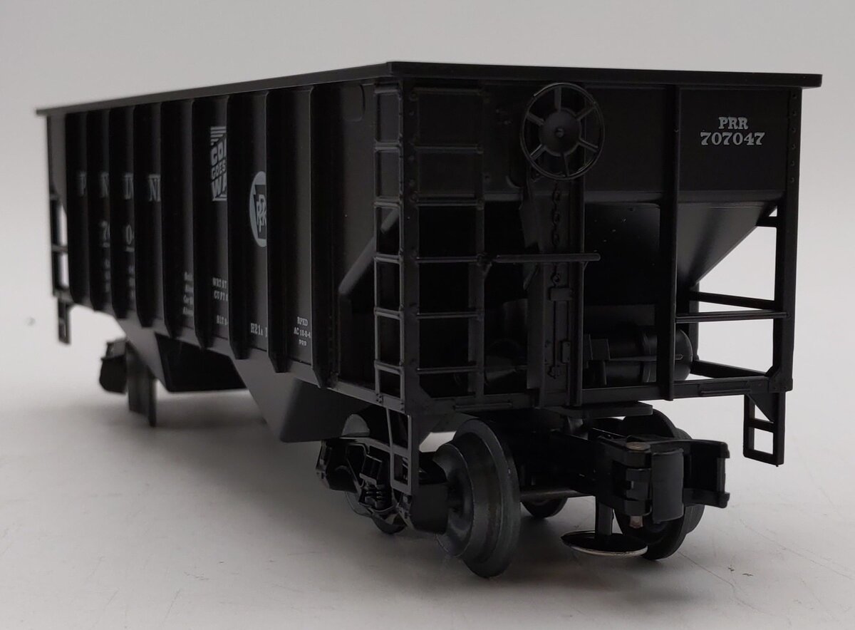 Weaver O Gauge PRR 2-Bay Ribbed Coal Car #707047 (3 Rail) LN/Box