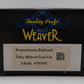 Weaver O Gauge PRR 2-Bay Ribbed Coal Car #707047 (3 Rail) LN/Box
