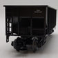 Weaver O Gauge PRR 2-Bay Ribbed Coal Car #707047 (3 Rail) LN/Box