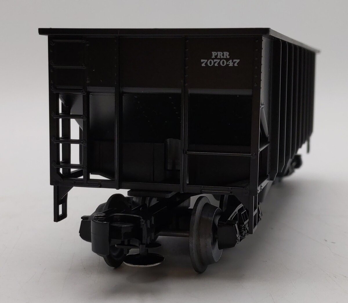 Weaver O Gauge PRR 2-Bay Ribbed Coal Car #707047 (3 Rail) LN/Box