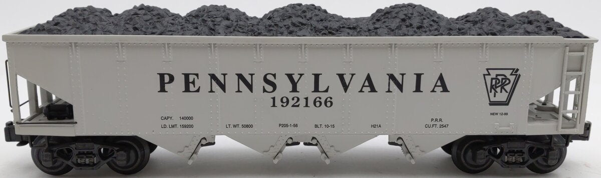 K-Line K623-1896 O Gauge Diecast Pennsylvania Hopper w/Load #192166 LN/Box