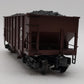 K-Line K6253-1891 O Pennsylvania RR Diecast Ribbed 2-Bay Hopper #220390 LN/Box