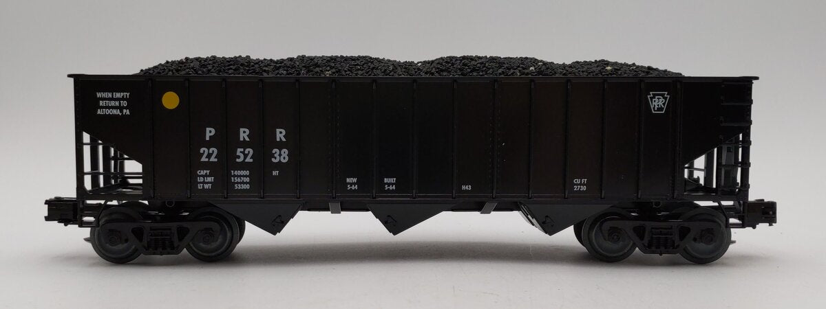 Weaver O Scale POO 3 Bay 3 Rail Coal Car Hopper #225238 LN/Box