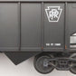 Weaver 206784 O Gauge PRR 2 Bay Ribbed Hopper (3-Rail) EX/Box