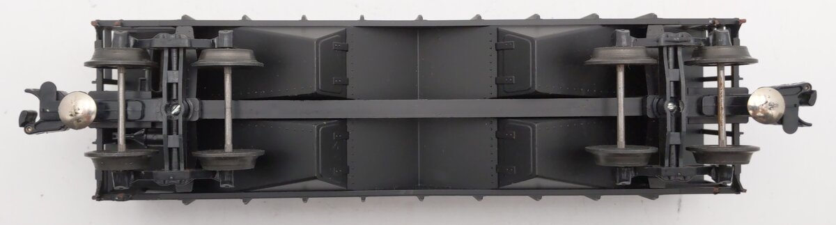 Weaver 206784 O Gauge PRR 2 Bay Ribbed Hopper (3-Rail) EX/Box