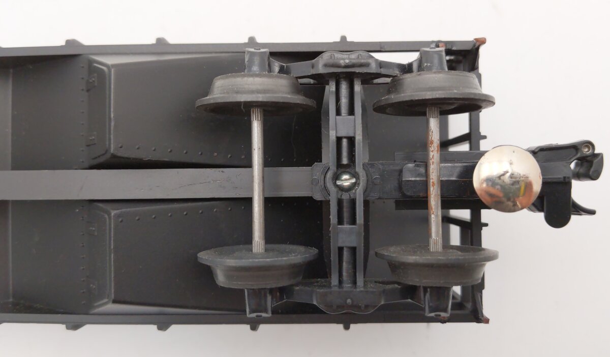 Weaver 206784 O Gauge PRR 2 Bay Ribbed Hopper (3-Rail) EX/Box