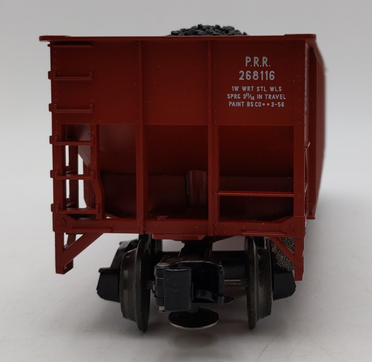 Weaver O Scale Pennsylvania Railroad 3 Bay Coal Car Hopper #268116 LN/Box