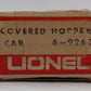 Lionel 6-9263 O Gauge Pennsylvania 4 Bay Hopper Car EX/Box