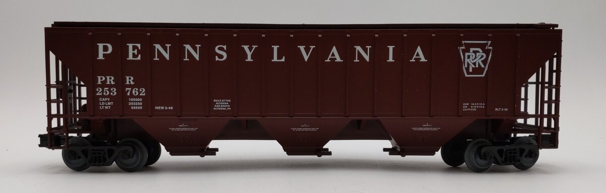 Weaver 253762 O Gauge Pennsylvania Railroad PS-2 CD Grain Hopper (3-Rail) LN/Box