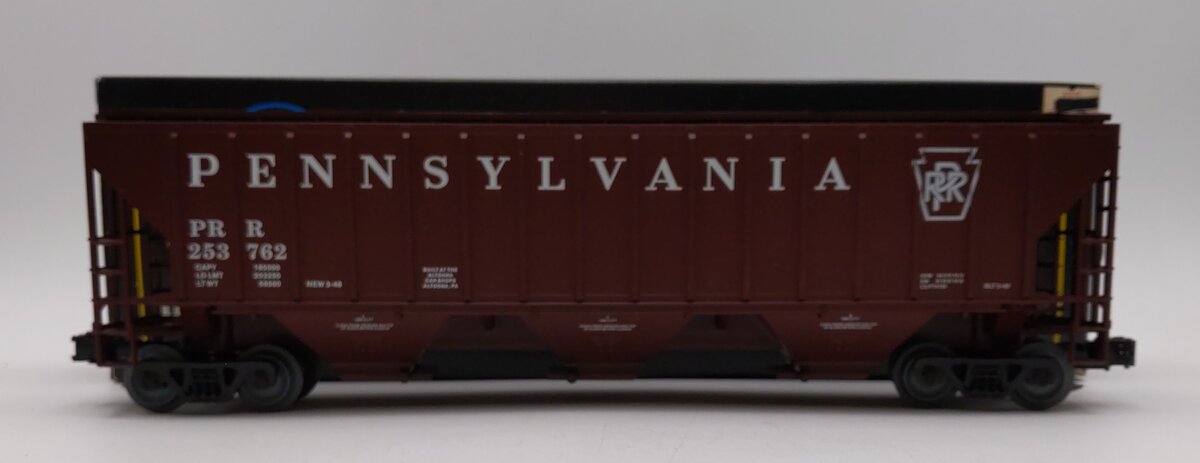 Weaver 253762 O Gauge Pennsylvania Railroad PS-2 CD Grain Hopper (3-Rail) LN/Box