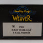 Weaver O Scale PRR 3 Bay 3 Rail Coal Car Hopper #225634 LN/Box