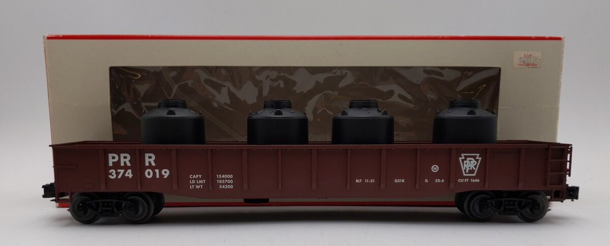 Petersen OG-103 O Gauge Pennsylvania Railroad Gondola #374019 [3-Rail] LN/Box