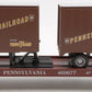 MTH 20-98104 O Gauge Pennsylvania Flatcar w/ Pennsylvania Trailers #469677 LN/Box