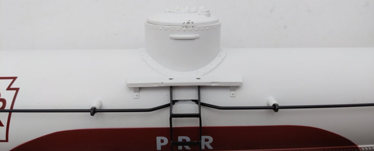MTH 30-7317 O Gauge Pennsylvania Single-Dome Tank Car #500001 EX/Box