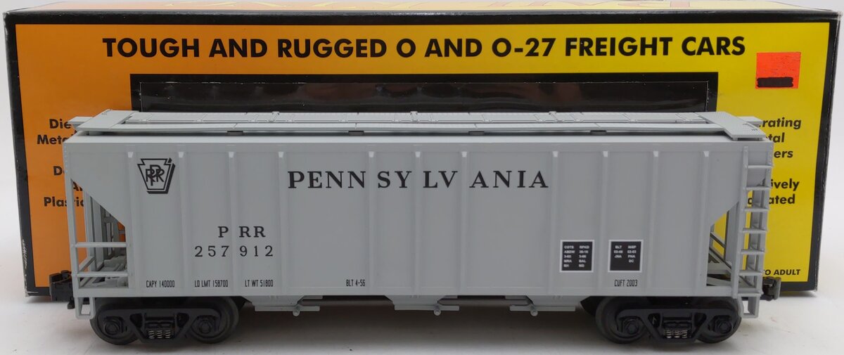 MTH 30-7537 Pennsylvania Railroad PS-2 Discharge Hopper #257912 LN/Box
