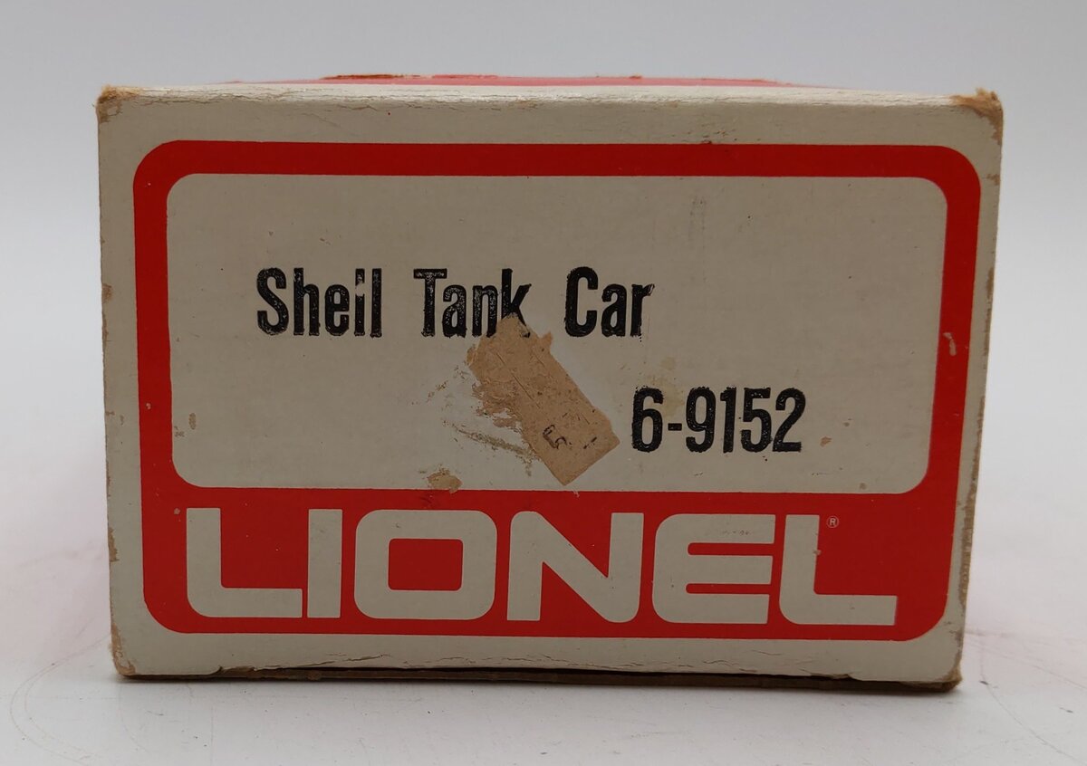 Lionel 6-9152 O Gauge Shell Single Dome Tank Car #9152 EX/Box