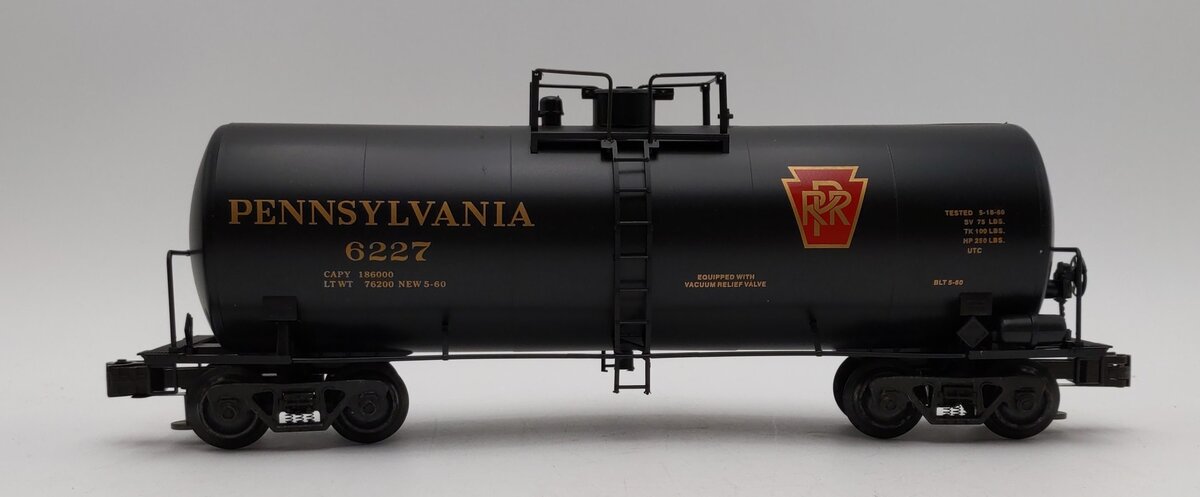 Weaver U1315-6227 PRR Tank Car 3-Rail EX/Box