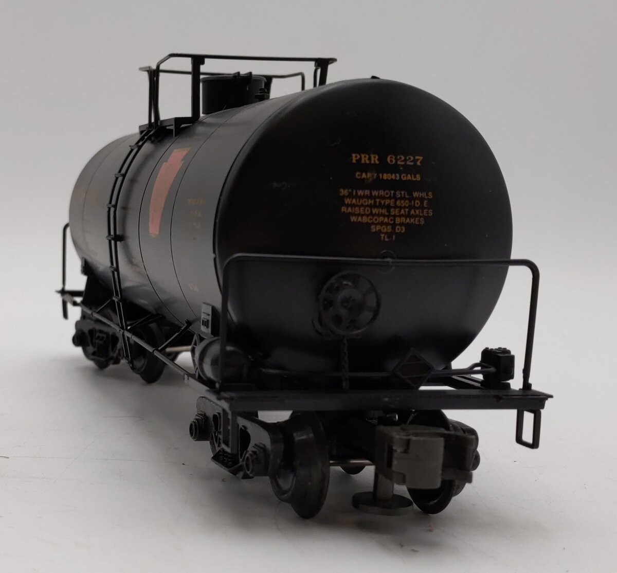 Weaver U1315-6227 PRR Tank Car 3-Rail EX/Box