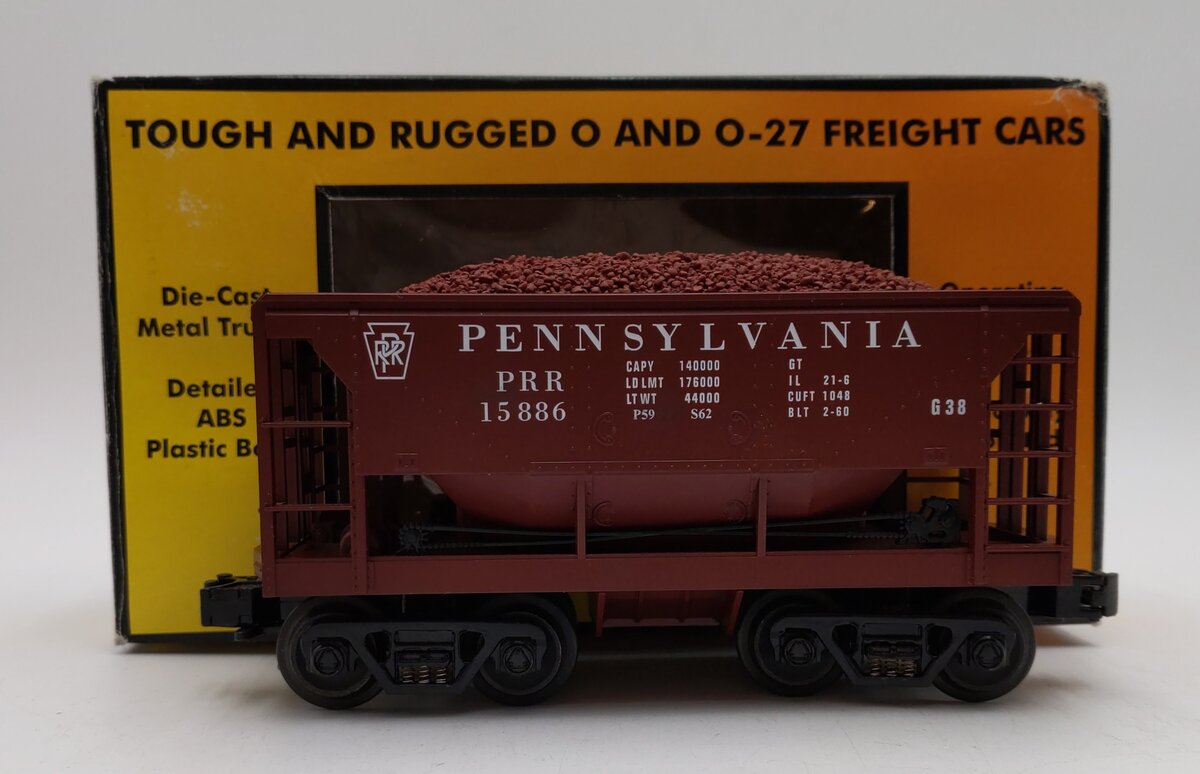 MTH 30-7522 O Pennsylvania RailKing Ore Car #15886 LN/Box