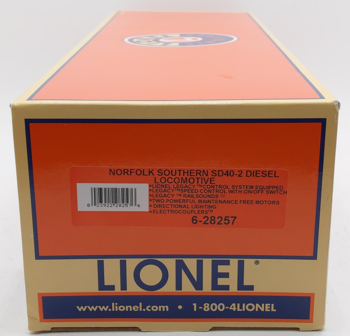 Lionel 6-28257 Norfolk Southern SD40-2 Diesel Locomotive #3340 EX/Box