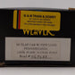 Weaver O Scale 469623 PRR Flatcar w/Pipe Load LN/Box