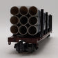 Weaver O Scale 469623 PRR Flatcar w/Pipe Load LN/Box