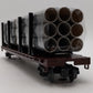 Weaver O Scale 469623 PRR Flatcar w/Pipe Load LN/Box