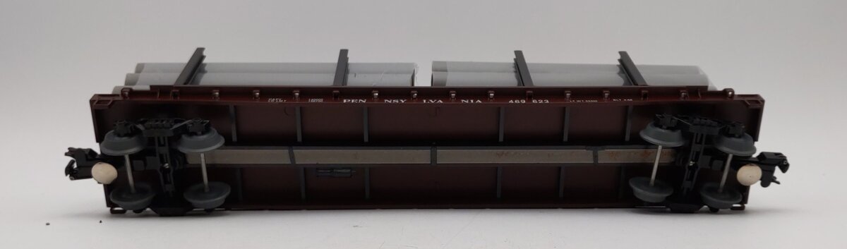 Weaver O Scale 469623 PRR Flatcar w/Pipe Load LN/Box