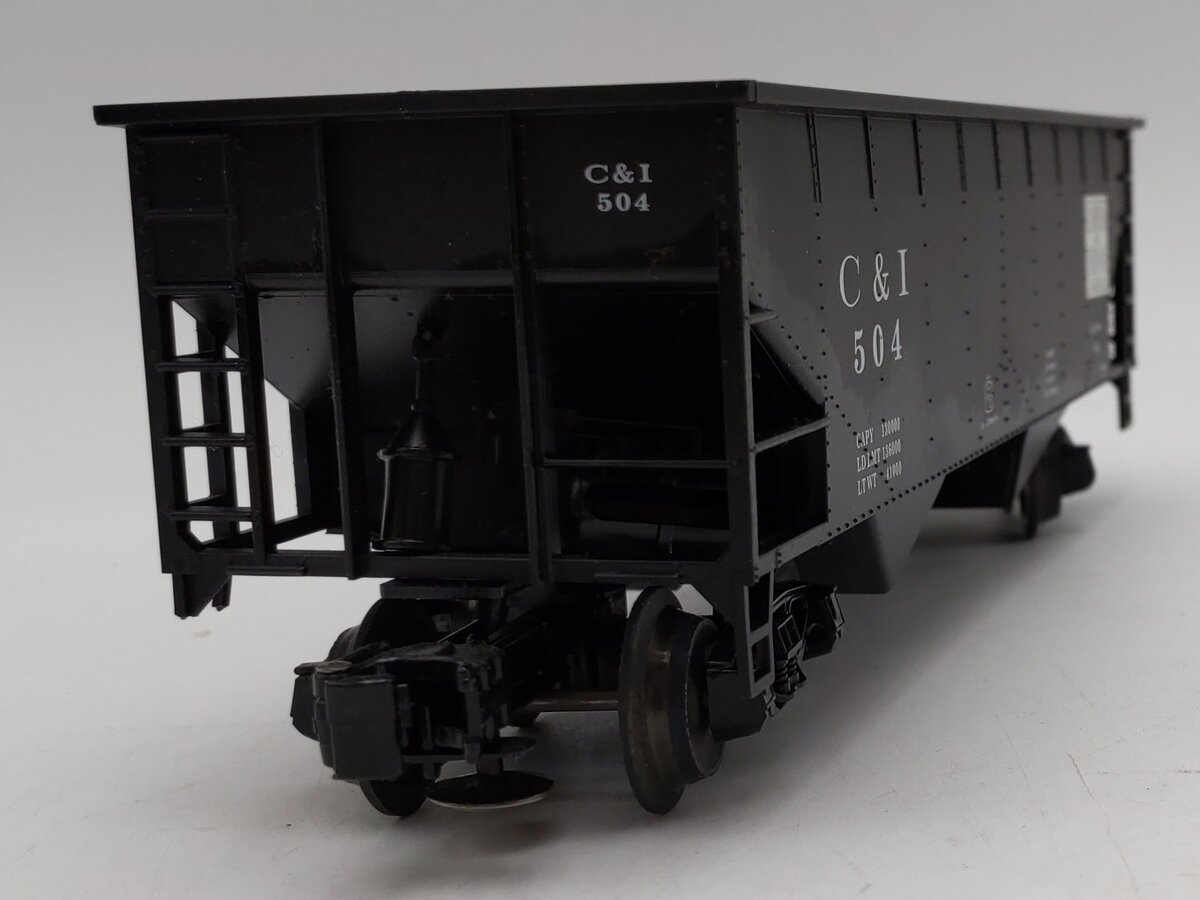 Weaver O Scale C&I 2-Bay Offset Side Coal Hopper #504 LN/Box