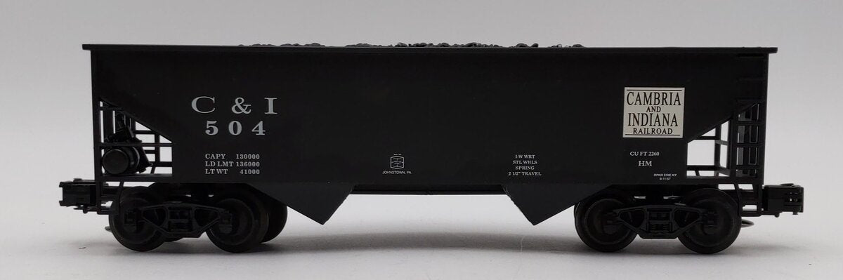 Weaver O Scale C&I 2-Bay Offset Side Coal Hopper #504 LN/Box