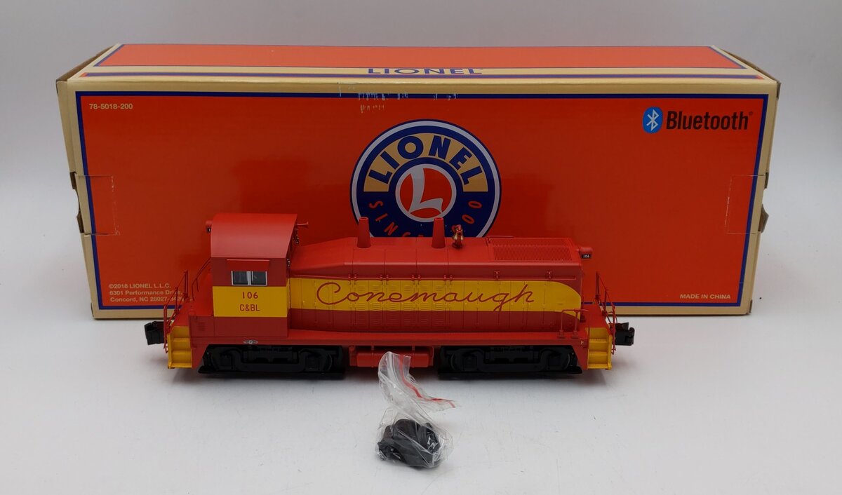 Lionel 6-85020 Conemaugh & Black Lick Legacy SW7 Diesel Locomotive #106 LN/Box