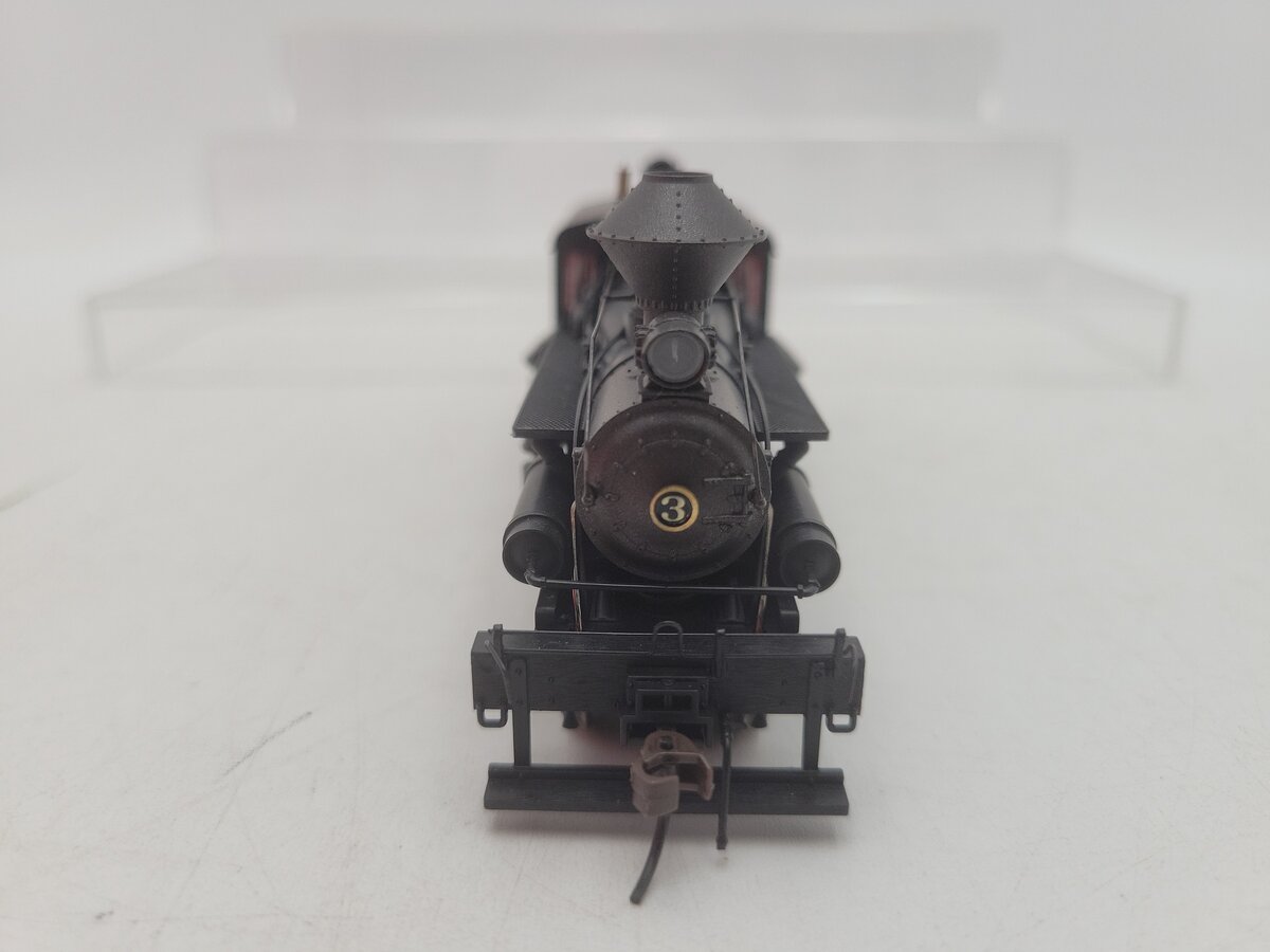 Rivarossi R5477 HO Scale Boise Cascade 2 Truck Heisler Locomotive #3 EX/Box