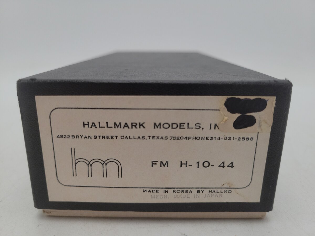 Hallmark Models HO Scale BRASS FM H-10-44 Diesel Locomotive VG/Box