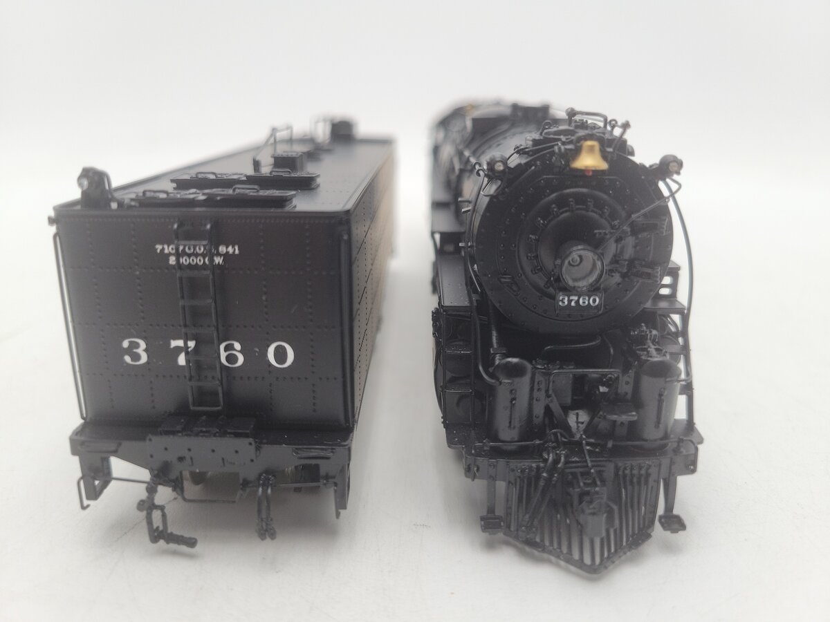 Hallmark 3751 HO Scale BRASS Santa Fe 4-8-4 Super Crown Steam Loco & Tender EX/Box