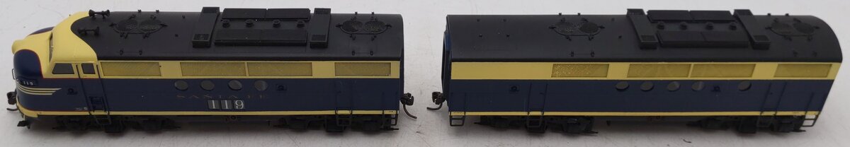 Hallmark Models HO BRASS Santa Fe EMD FT A&B Diesel Locomotive Set - Painted/Box