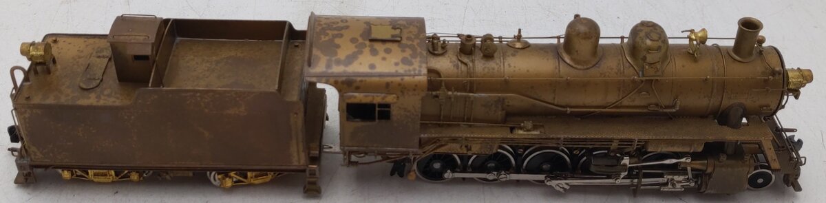 United Models/PFM HO BRASS Frisco 2-10-0 Russian Steam Locomotive & Tender/Box