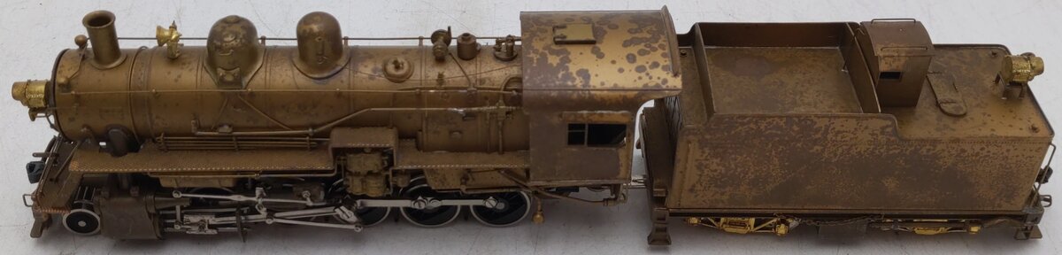 United Models/PFM HO BRASS Frisco 2-10-0 Russian Steam Locomotive & Tender/Box